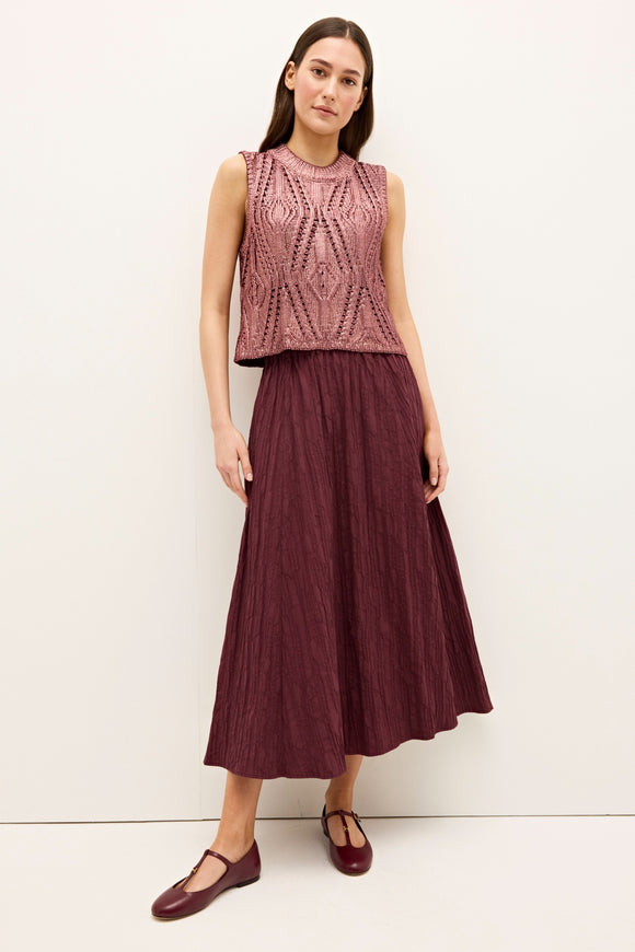 Merlot Sasha Skirt