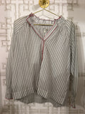 Floral Stripe Harper Top