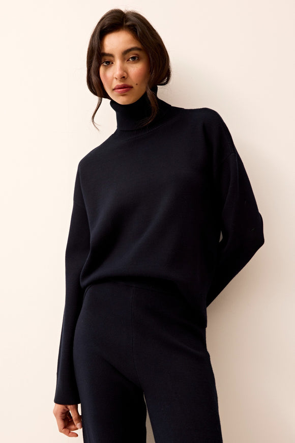Navy Emmy Sweater