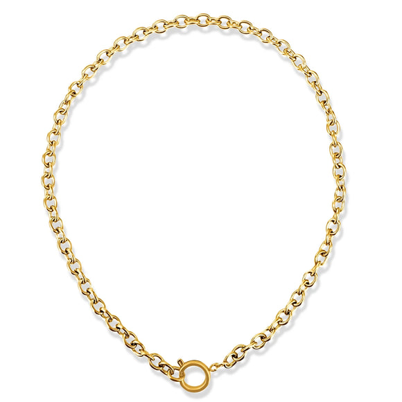 Melody Sailor Clasp Chain Necklace