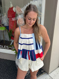 Maritime Stripe Reed Top