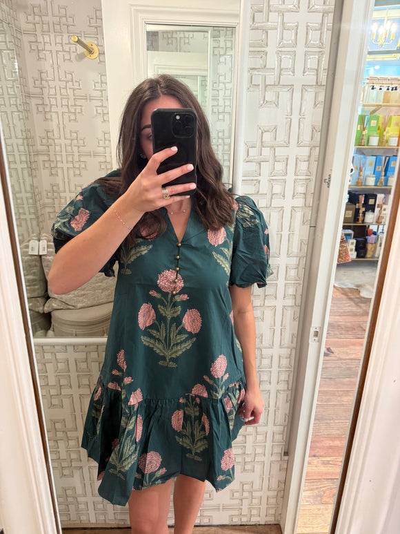 H Green Dress Style:D27874