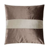 Iridescence Band Latte Pillow
