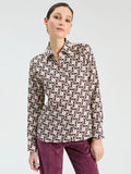 Isa Sol Geo Print Shirt