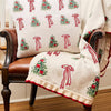 Holiday Spruce Throw Blanket