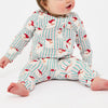 Santa Baby Stripes Annie Baby PJs
