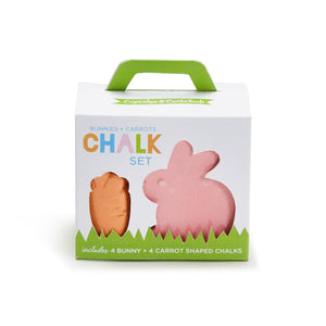 Bunny and Carrot 8 Pc Chalk Set in Gift Box
