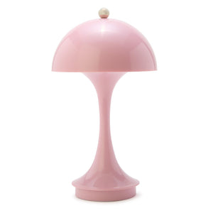 Pink Mushroom Shape LED Cordless Table Lamp in Gift Box