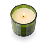 Illume Seasonal Etched Striped Glass