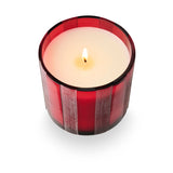 Illume Seasonal Etched Striped Glass