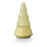 Illume Seasonal Frosted Star Glass Tree Candle