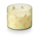Illume Seasonal Frosted Star Glass Candle