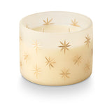 Illume Seasonal Frosted Star Glass Candle