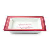 "A girl should be classy and Fabulous" Dish in Gift Box