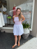 Bright White Woods Dress
