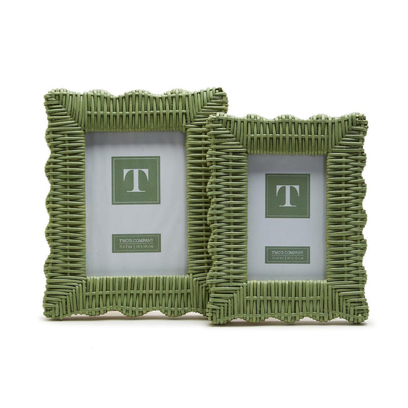 Wicker Weave Photo Frame