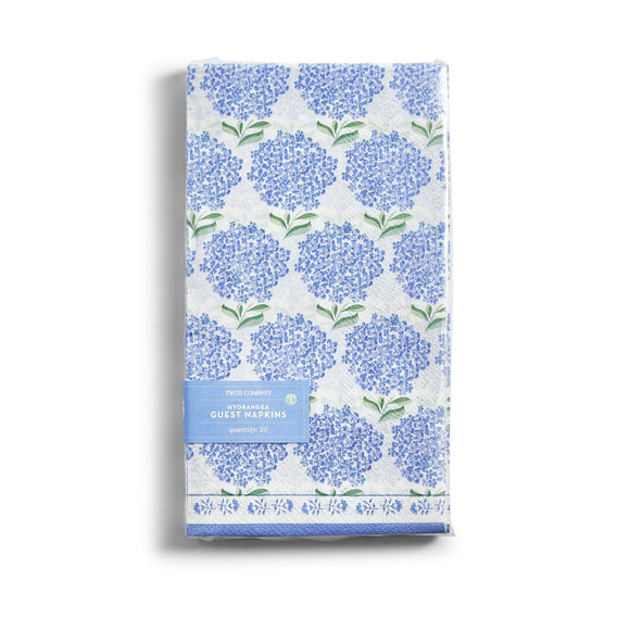 Hydrangea 3-Ply Paper Napkins/Guest Towel