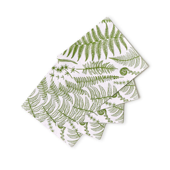 Fern 3-Ply Cocktail Paper Napkin