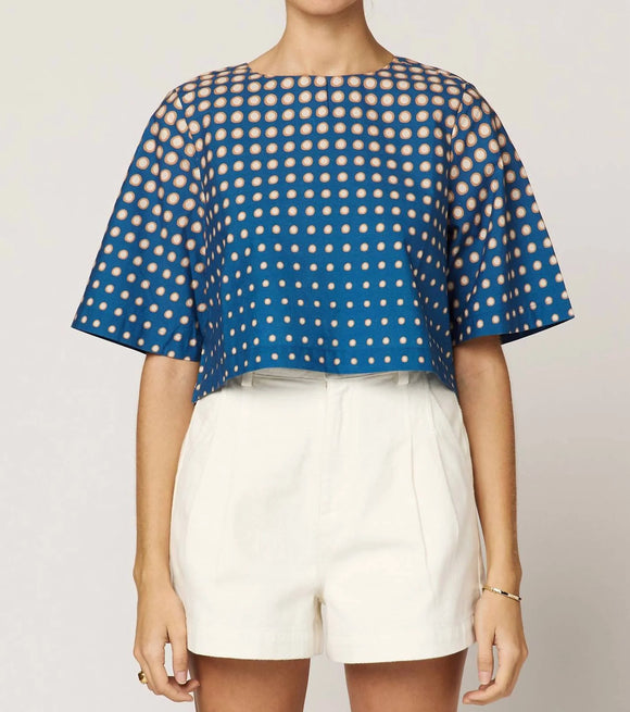 Matera Print Alana Blouse