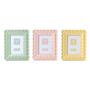 Scalloped Wood Frame