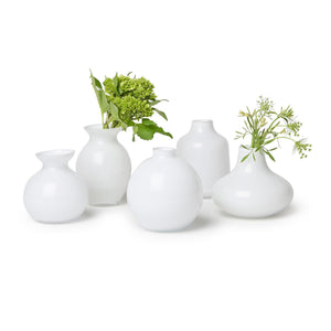 Milky White Glass Vase