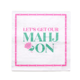 Let's Mahj On Paper Cocktail Napkin
