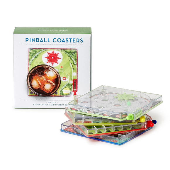 Set of 4 Pinball Coasters