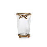 Antique Gold Glass Vase