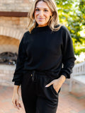Black Cora Top