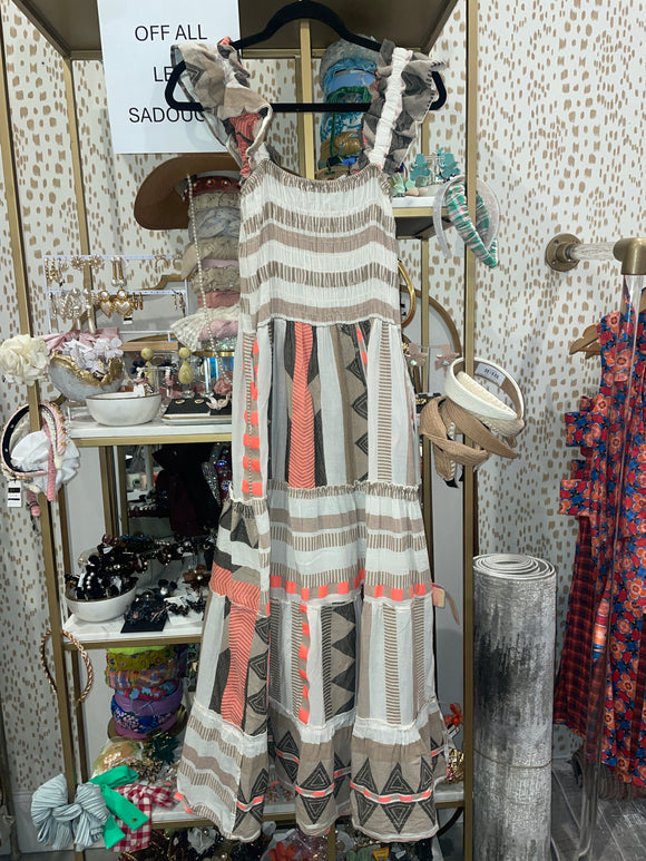 Prada Dress in Positano Coral