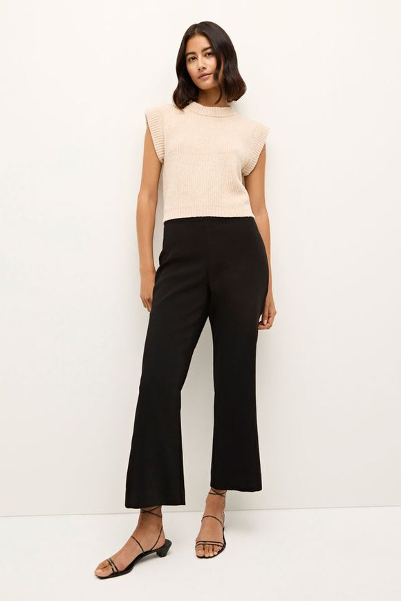 Black Mia Crop Pant