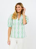 Green Colette Heirloom Vine Top
