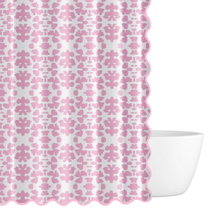 Chintz Pink Shower Curtain