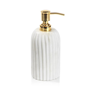 Côte d'Azur Alabaster Soap Dispenser
