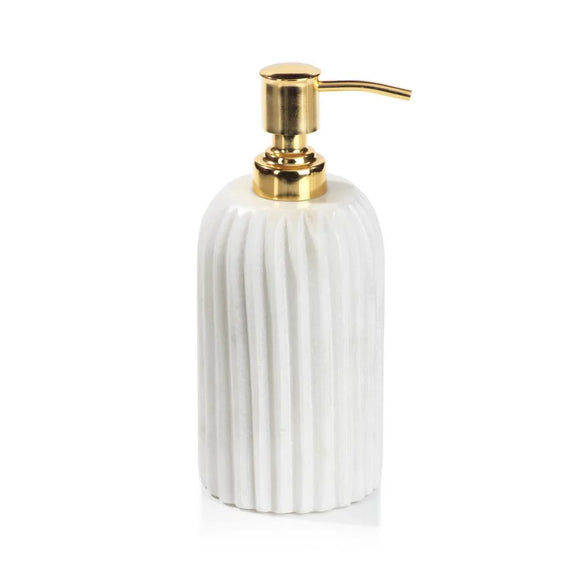 Côte d'Azur Alabaster Soap Dispenser