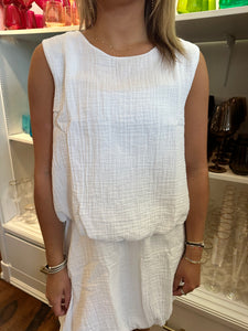 Bubble Top-White
