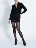 Black Lucia Mini Skirt