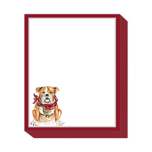 Maroon & Gray Bulldog Stack Pad