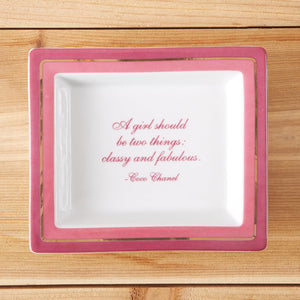 "A girl should be classy and Fabulous" Gift Box