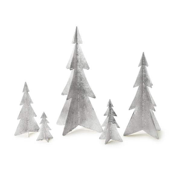 Hand-Crafted Silver Trees
