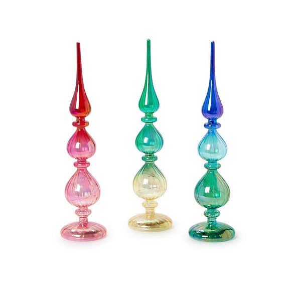 Ombré Finial Tree LED Decor