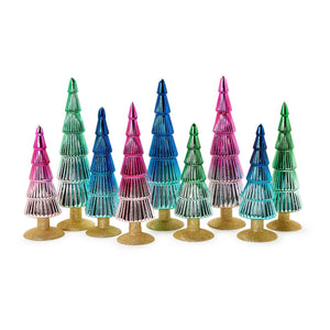 Merry and Bright Ombré Christmas Trees