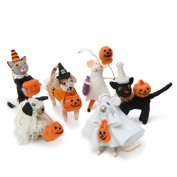Hand-Crafted Felt Ornaments