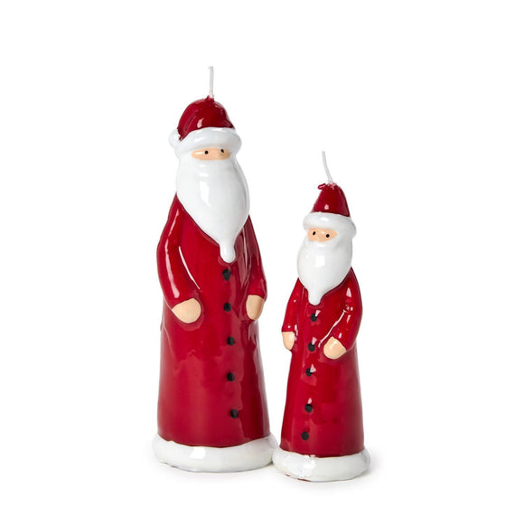 Santa High Gloss Candles