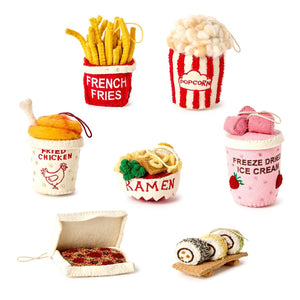 Food Stars Felt Ornament