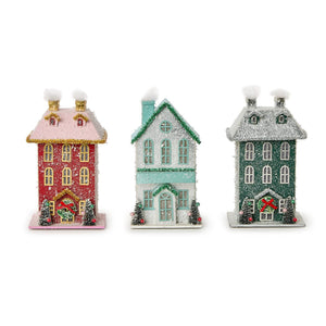 Holiday Lane Light-Up House