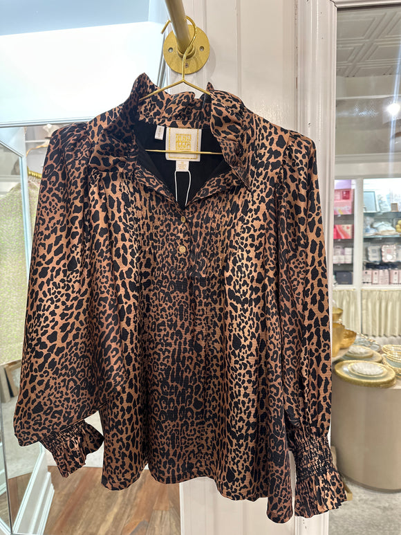 Charlotte Top - Lady Leopard