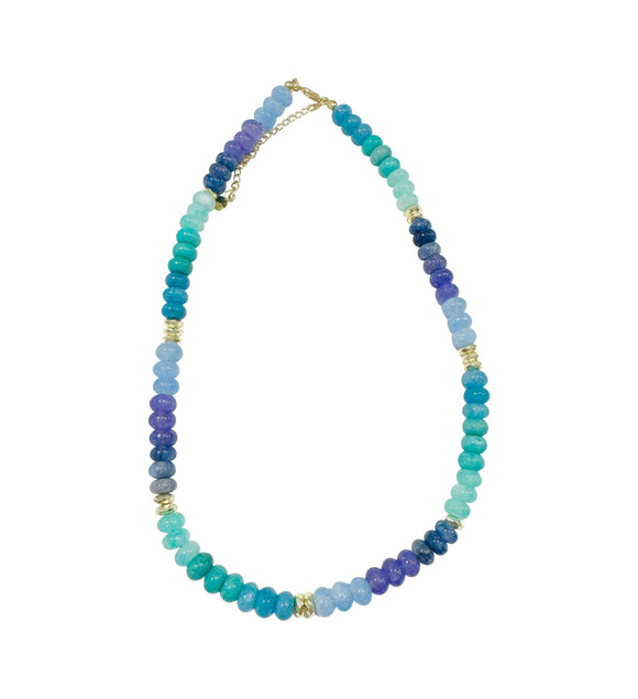 Kerry Necklace: Blue