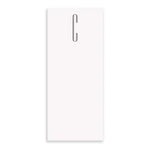 Buck Initial Vertical Notepad with Silver Foil