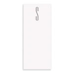 Buck Initial Vertical Notepad with Silver Foil